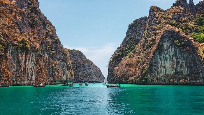 Ilhas Phi Phi na Tailândia