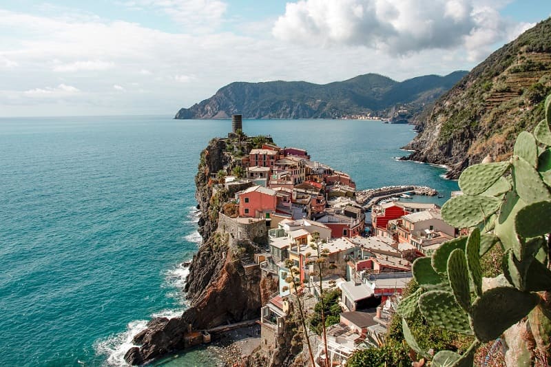 Vila mais bonita de Cinque Terre