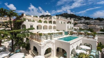 Hotel La Palma em Capri, na Itália, reabre no coração da ilha